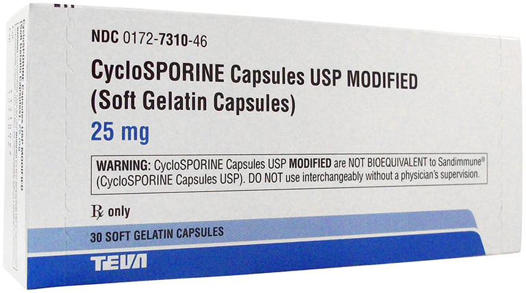 Cyclosporine 25 mg