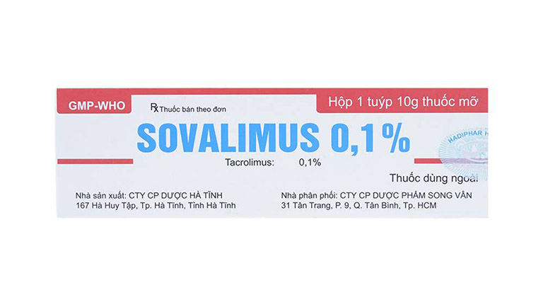 Thuốc Sovalimus trị bệnh chàm: cách dùng, liều lượng, lưu ý sử dụng