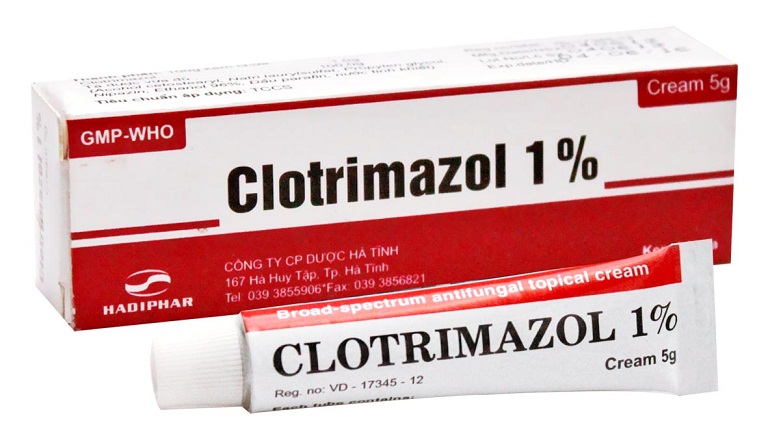Clotrimazol bôi ngoài