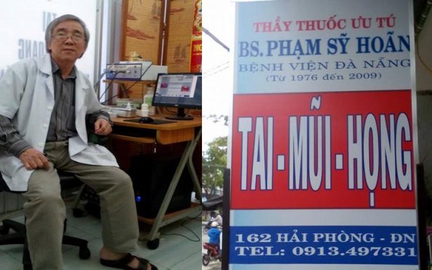 phòng khàm của bác sĩ Phạm Sỹ Hoãn