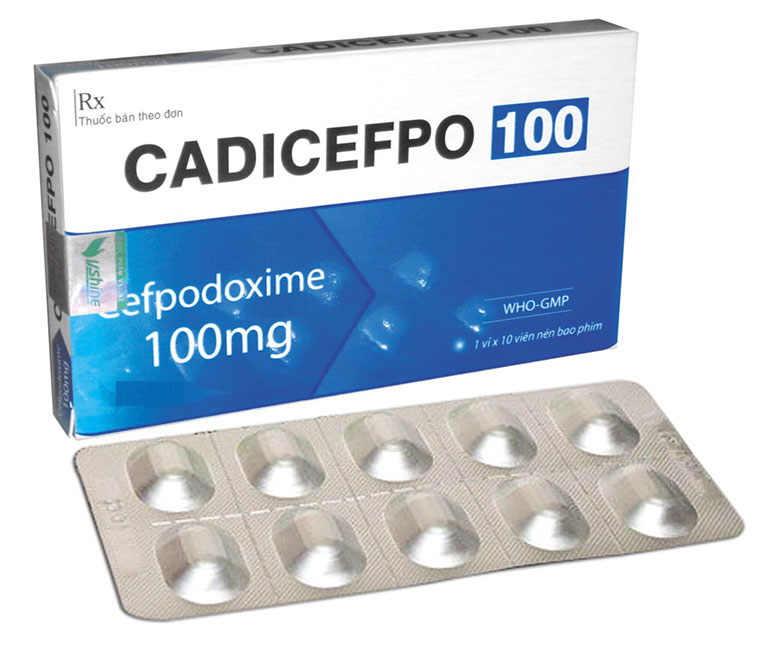 thông tin về thuốc Cadicefpo 100