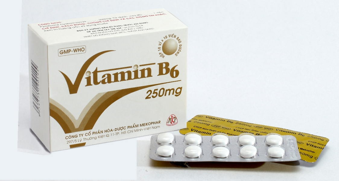 Viên vitamin B6 giúp buồn nôn khi mang thai thuyên giảm