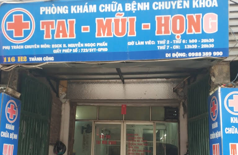 Phòng khám Tai Mũi Họng - Bác sĩ Nguyễn Ngọc Phấn