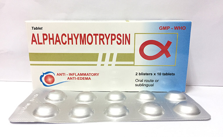 Thuốc Alphachymotrypsin và những thông tin cần biết