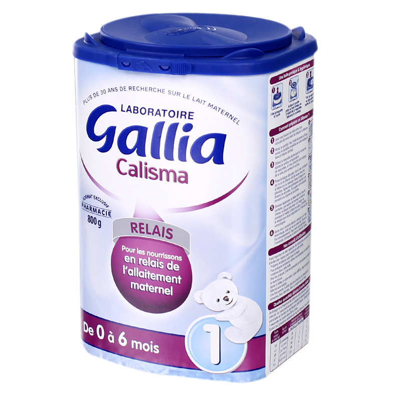Dùng sữa chống nôn trớ Gallia để bổ sung dinh dưỡng cho bé