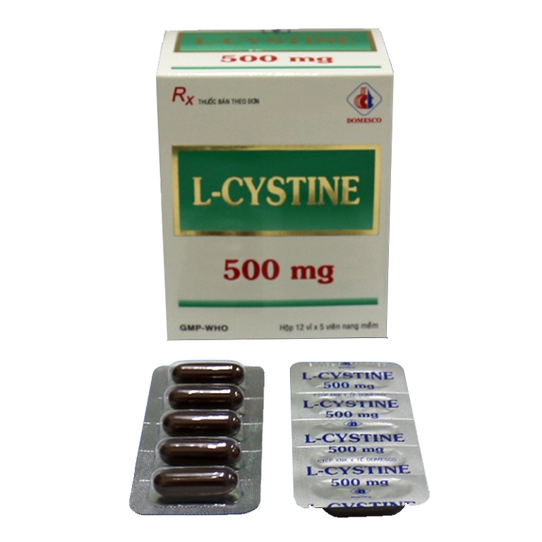 Thuốc L-cystine 500mg có tác dụng phụ không? Giá bao nhiêu?
