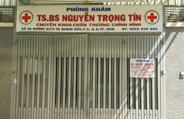 Phòng khám của bác sĩ Nguyễn Trọng Tín là phòng khám bệnh tư nhân chuyên về xương khớp và cột sống.