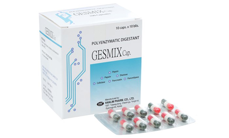 Thuốc Gesmix cap - Chỉ định, liều dùng và tác dụng phụ