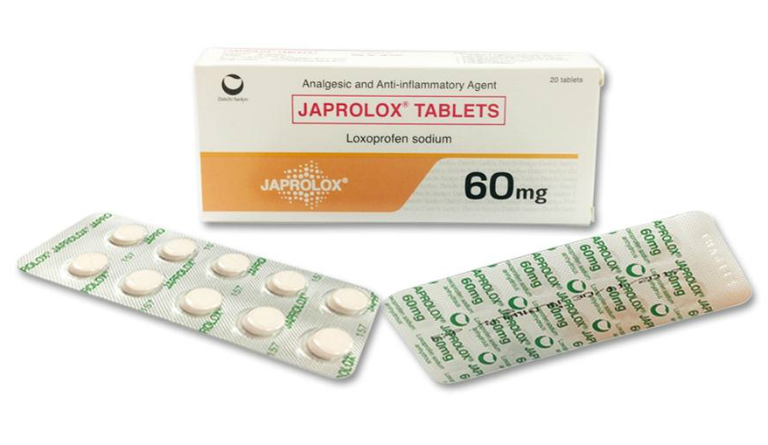 Thuốc Japrolox có tác dụng giảm đau, hạ sốt.