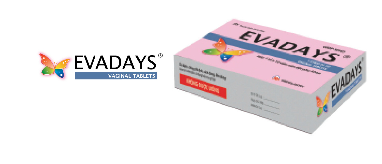 Thuốc Evadays là viên đặt dùng để điều trị bệnh viêm âm đạo.