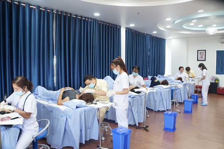 Cơ sở vật chất bệnh viện thẩm mỹ Ngọc Phú