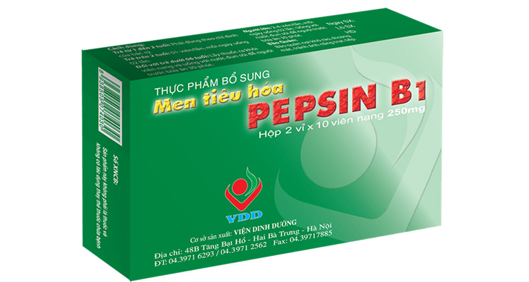 pepsin b1 có tác dụng gì