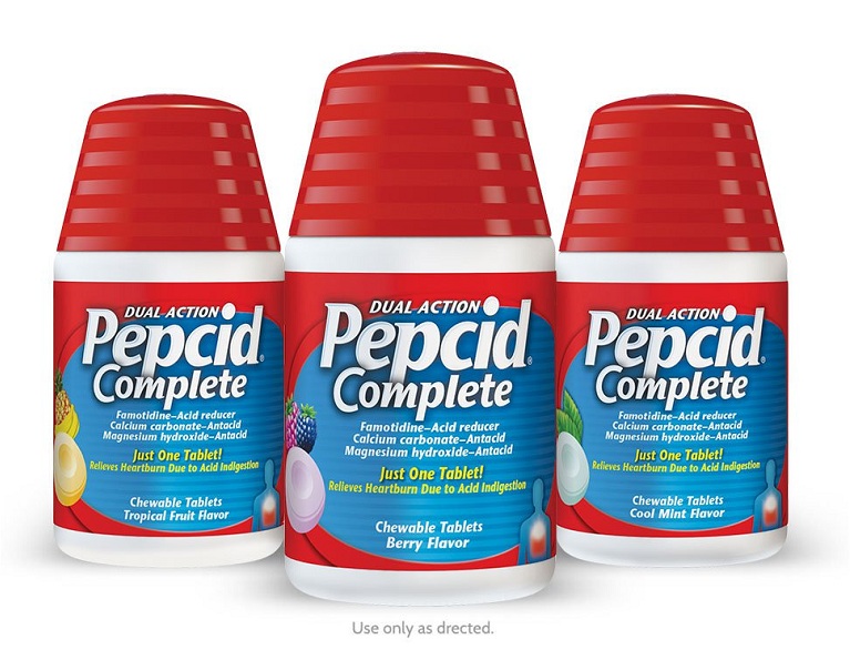 Pepcid complete với 3 hương vị khác nhau