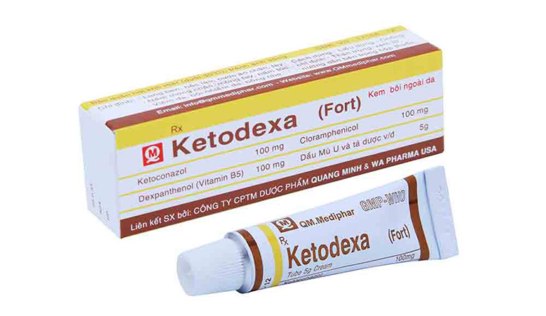 Thuốc Ketodexa F điều trị các bệnh da liễu do nhiễm nấm