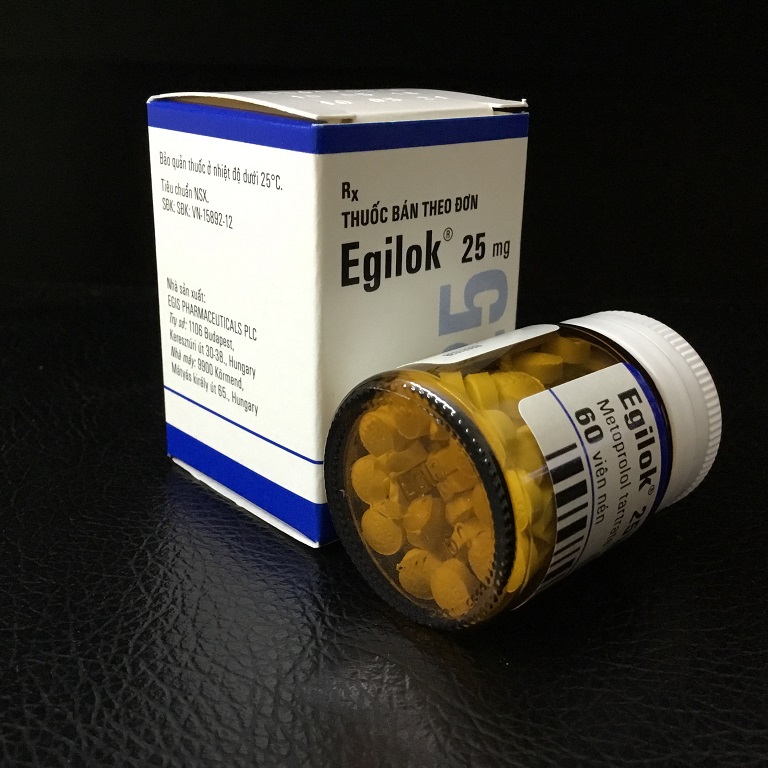 Thuốc điều trị huyết áp Egilok