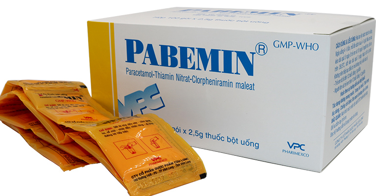 hình ảnh gói thuốc pabemin