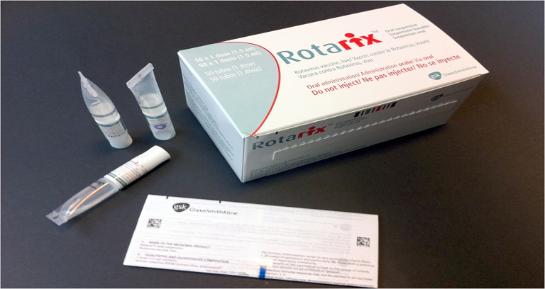 Vắc - xin Rotarix dạng ống
