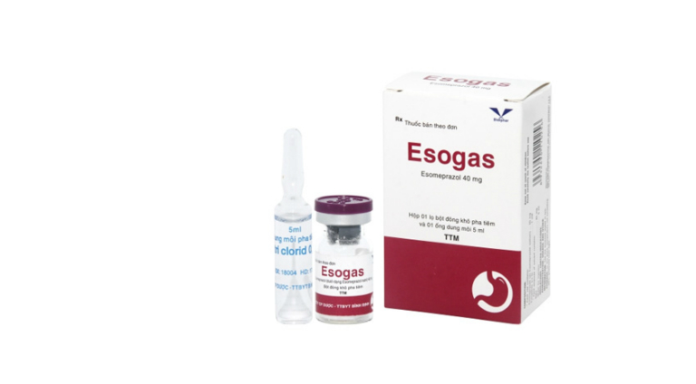 Thuốc Esogas là thuốc điều trị bệnh trào ngược dạ dày, trào ngược thực quản.