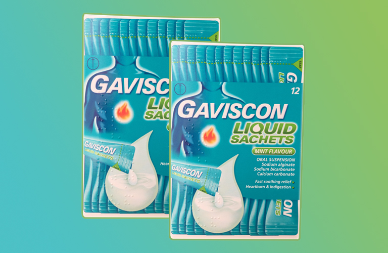 Thuốc Gaviscon liquid sachets