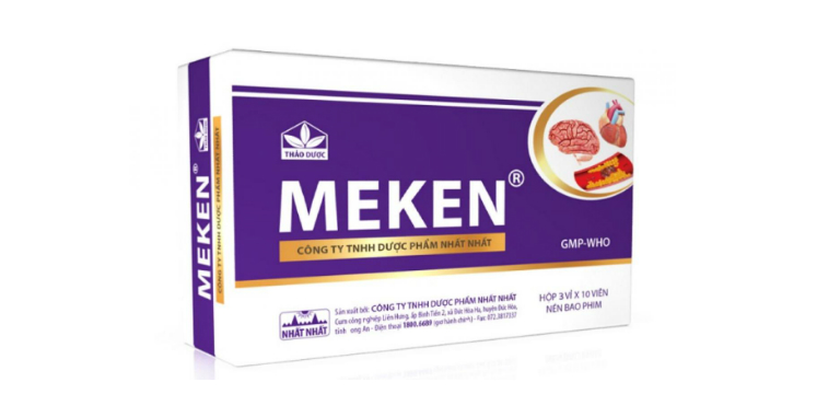 Thuốc Meken điều trị tai biến mạch máu não và cải thiện tình trạng sức khỏe của người bệnh sau tai biến.
