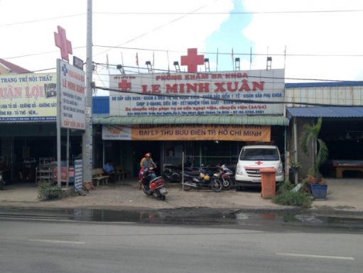 Phòng khám Đa khoa Lê Minh Xuân tọa lạc tại huyện Bình Chánh, Thành phố Hồ Chí Minh.
