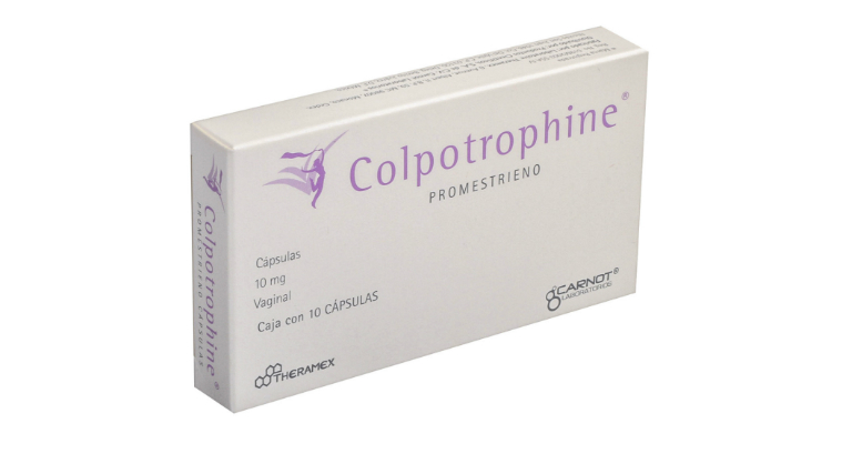 Thuốc Colpotrophine được bào chế ở dạng viên nang mềm và kem bôi. Thuốc có tác dụng điều trị bệnh khô hạn ở âm đạo.