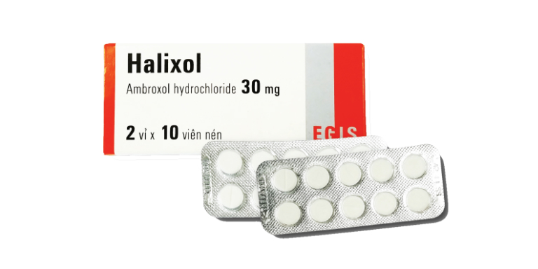 Thuốc Halixol có tác dụng tiêu đờm, chất dịch nhầy làm tắc nghẽn đường hô hấp.