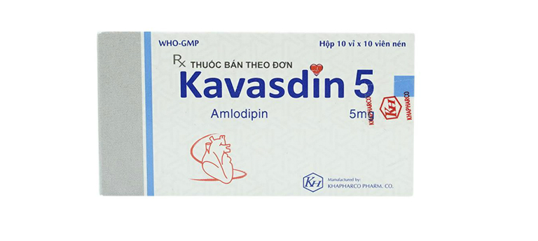 Thuốc Kavasdin điều trị tăng huyết áp và dự phòng chứng đau thắt ngực.