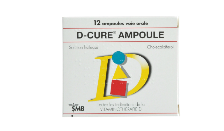 Thuốc D-cure là thuốc bổ sung vitamin D, hỗ trợ điều trị các bệnh về xương khớp.
