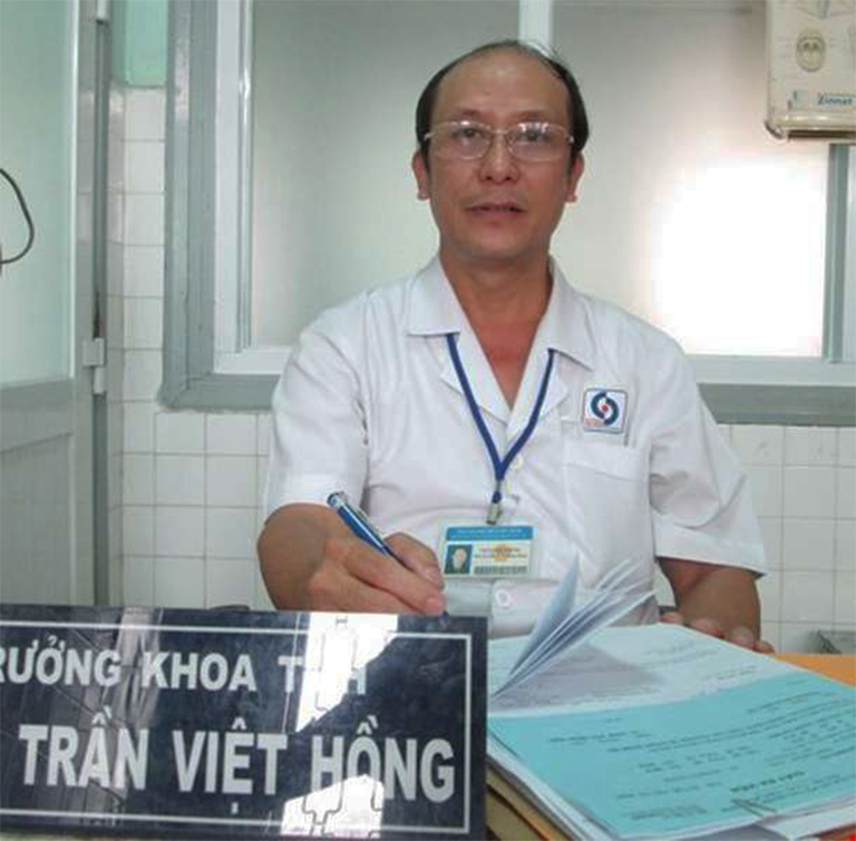 Thông tin về bác sĩ Trần Việt Hồng chuyên khoa Tai Mũi Họng