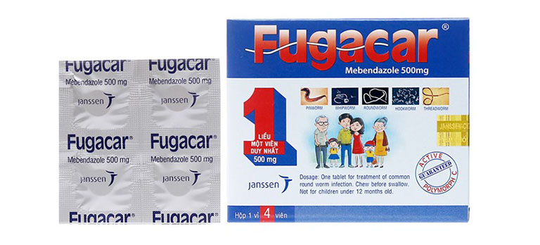 Thuốc Fugacar mebendazole tẩy giun: Cách sử dụng và Liều lượng