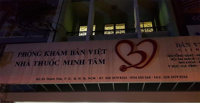 Những thông tin về phòng khám Bản Việt Quận 10, Thành phố Hồ Chí Minh