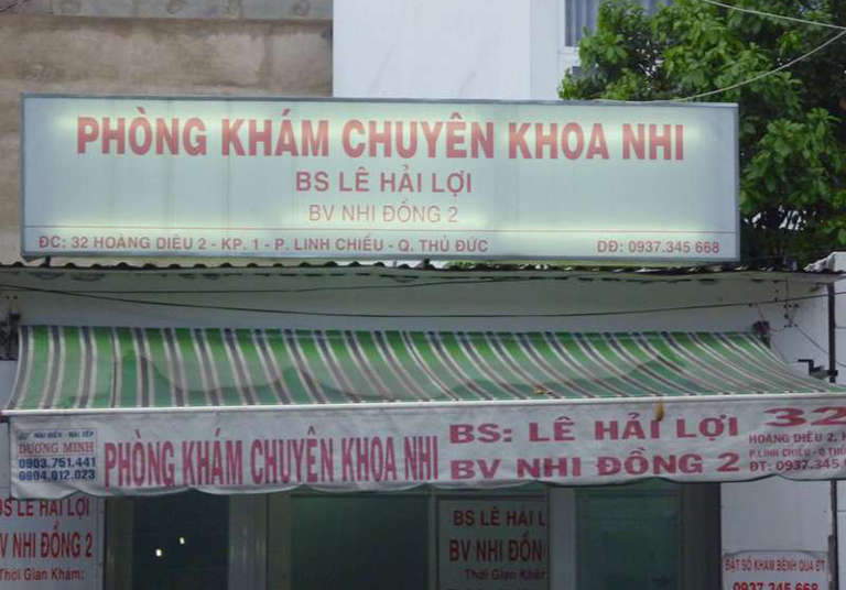 Phòng khám Bác sĩ Lê Hải Lợi - Chuyên khoa Nhi