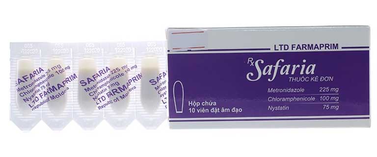 Thuốc đặt phụ khoa Safaria: công dụng, hướng dẩn sử dụng & liều dùng