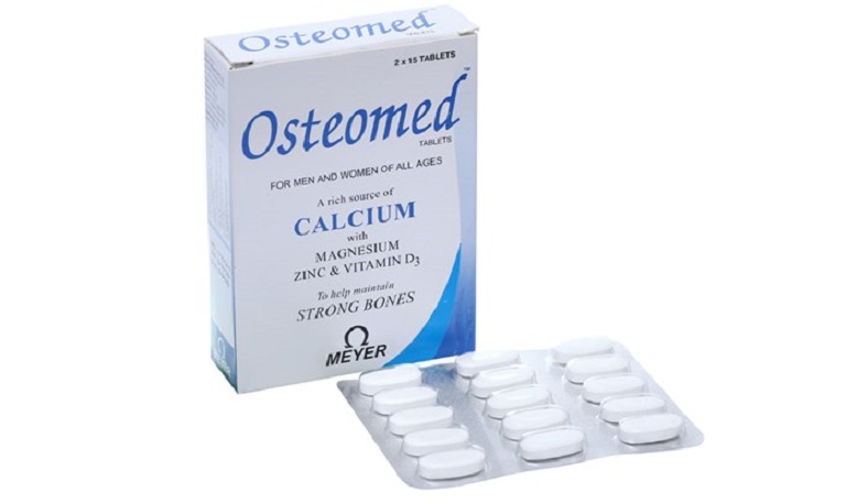 Thuốc bổ sung canxi Osteomed một hộp 2 vỉ x 15 viên
