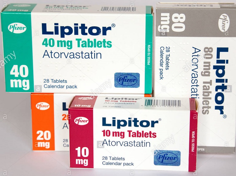 Thuốc lipitor được bào chế với nhiều hàm lượng khác nhau