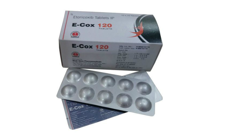 Thuốc E-cox điều trị các cơn đau viêm, thường dùng để điều trị viêm xương khớp, viêm khớp dạng thấp, bệnh gout,...