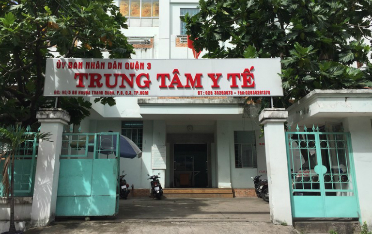 Trung tâm Y tế dự phòng Quận 3 có 2 cơ sở, đều tọa lạc tại trong địa phận quận 3, Thành phố Hồ Chí Minh.