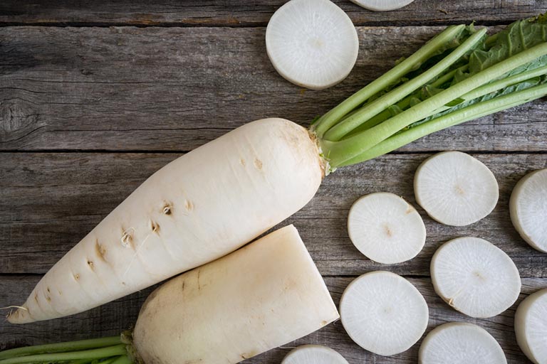 Củ cải trắng có tác dụng làm giảm các triệu chứng của hen phế quản 