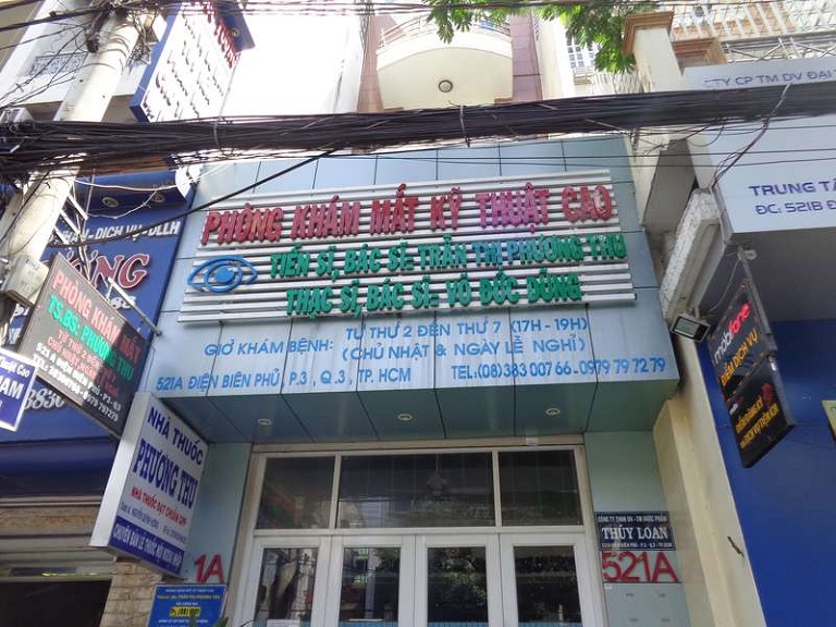 Phòng khám TS.BS Trần Thị Phương Thu - Chuyên Nhãn khoa