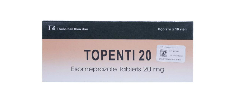 Thuốc Topenti điều trị các bệnh về đường tiêu hóa như loét dạ dày, viêm thực quản, trào ngược axit,...