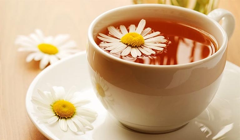 chữa trào ngược dạ dày thực quản bằng trà hoa cúc
