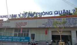 Trung tâm Y tế dự phòng quận 7 tọa lại tại số 101, đường Nguyễn Thị Thập, quận 7, Thành phố Hồ Chí Minh.