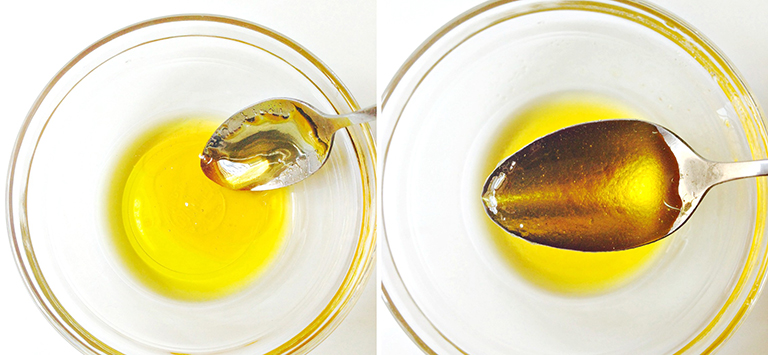 trị rạn da với dầu oliu