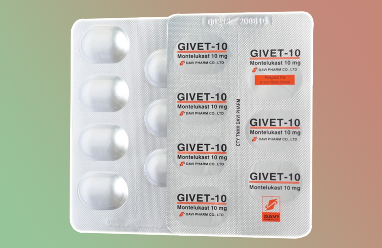 Liều dùng thuốc Givet 10 