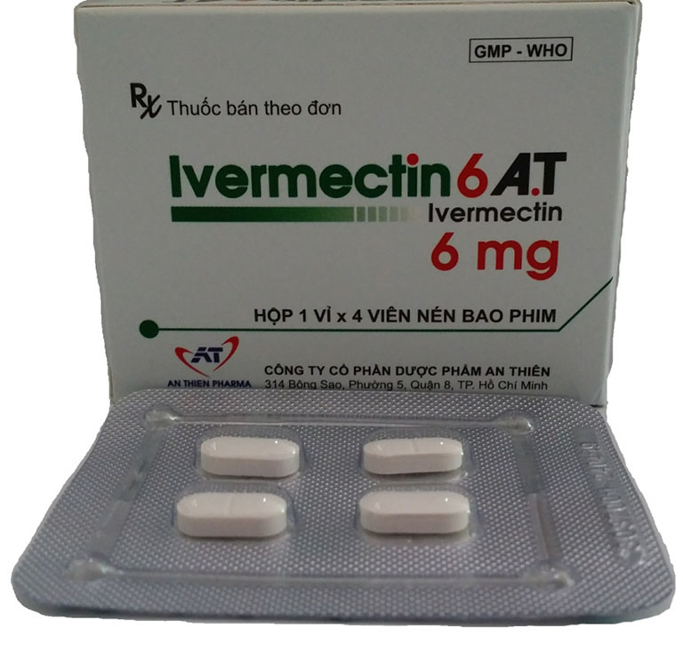 Thuốc ivermectin được chỉ định cho các trường hợp bị nhiễm giun chỉ 