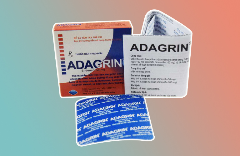 Tương tác thuốc Adagrin