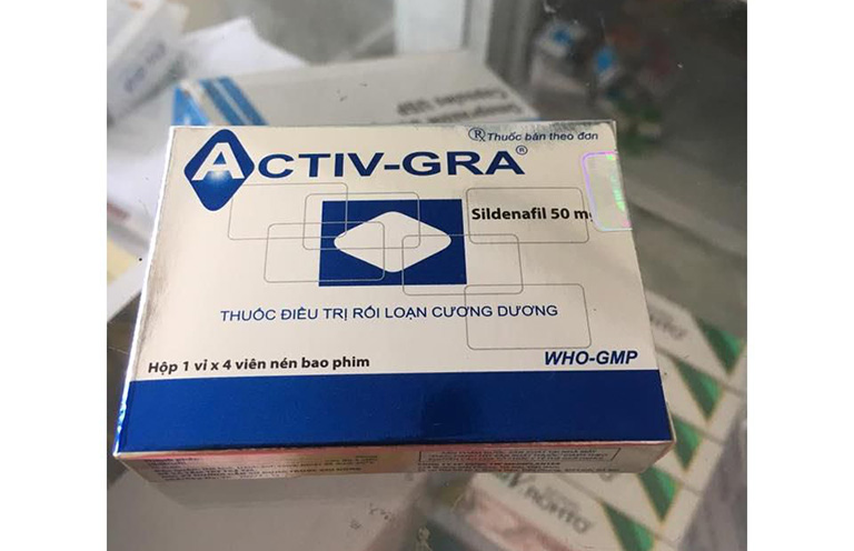 Thuốc Activ-GRA điều trị rối loạn cương dương ở nam giới