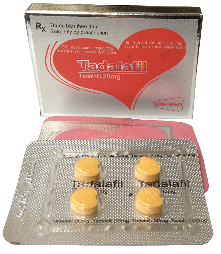 Thuốc Tadalafil điều trị rối loạn cương dương ở nam giới