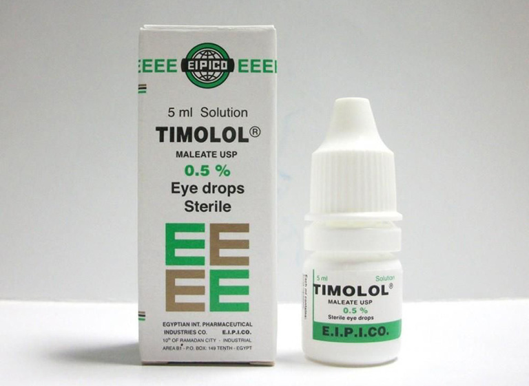 Thuốc Timolol điều trị các bệnh về mắt 